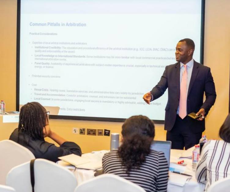 Training the Attorney General’s office of the Republic of Ghana. September 2025