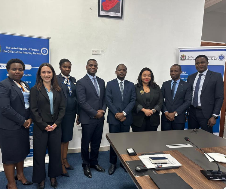 Training the Attorney General’s office of United Republic of Tanzania. August 2025