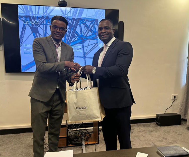 Training Ethiopian Ministry of Justice. December 2025.